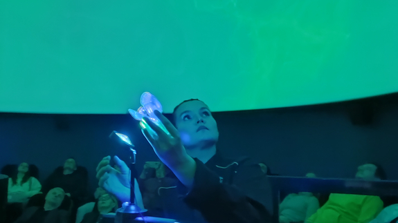 koncert w Planetarium UwB z seansem