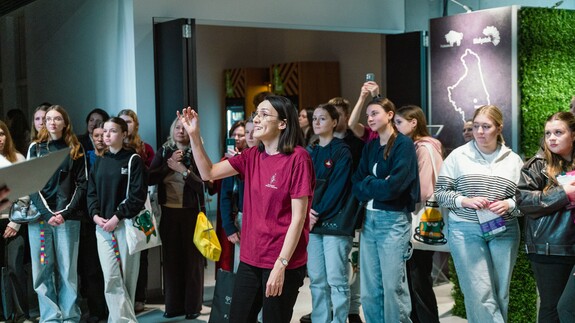 spektakl studenckiego teatru STuKot z udziałem Ch&oacute;ru Akademickiego UwBw  Wilnie