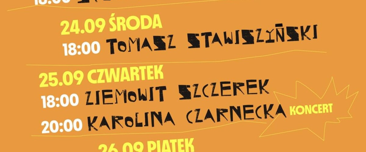 festiwal literacki zebrane