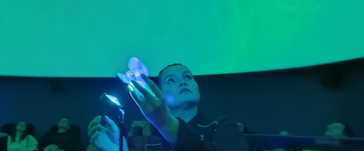 koncert w Planetarium UwB z seansem