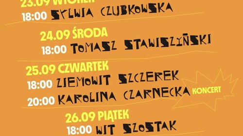 festiwal literacki zebrane