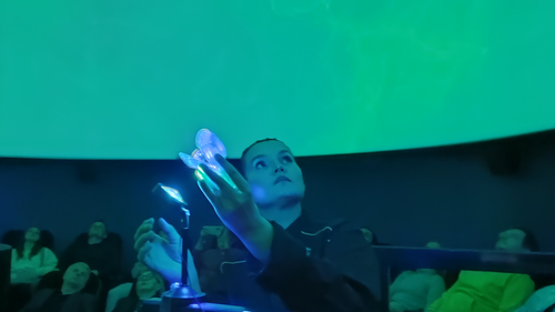 koncert w Planetarium UwB z seansem